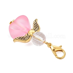 Heart Angel Acrylic Pendant Decorations&nbsp;HJEW-JM03566-01