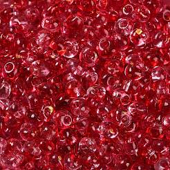 6/0 Spray Paint Fringe Glass Seed Beads&nbsp;SEED-H003-11F