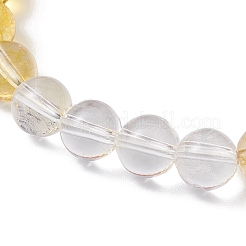 3Pcs Natural Mixed Gemstone Round Beaded Stretch Bracelets for Women Men&nbsp;BJEW-TA00689