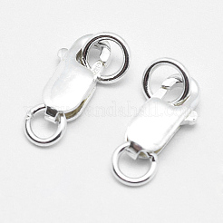 925 Sterling Silver Lobster Claw Clasps&nbsp;STER-G019-05-8mm