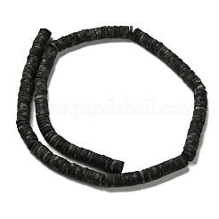 天然カンババジャスパービーズ連売り  艶消し  ディスクビーズ  ヒシビーズ  6.5x1.5mm  穴：0.8mm  約248~253個/連  15~15.31インチ（38.1~38.9cm）&nbsp;G-P575-B13-6x1mm