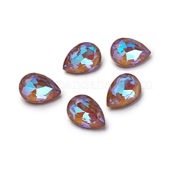 Glass Rhinestone Cabochons&nbsp;RGLA-L024-E04-MI