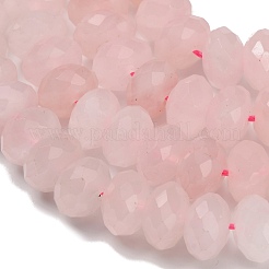 Natural Rose Quartz Beads Strands&nbsp;G-C259-A05-8x12mm
