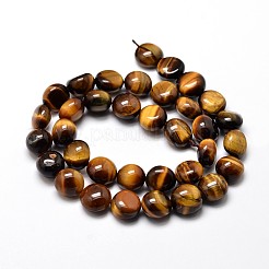 Natural Tiger Eye Nuggets Beads Strands&nbsp;G-J336-03