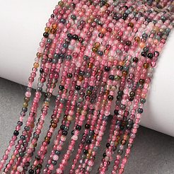 Natural Multicolor Tourmaline Beads Strands&nbsp;G-I289-05