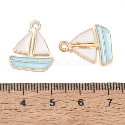 Alloy Enamel Pendants&nbsp;AL-CBAE435-15G-03