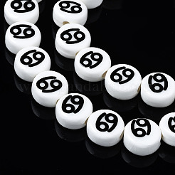 Handmade Porcelain Ceramic Beads Strands&nbsp;PORC-S502-032G