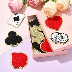 11Pcs 11 Styles Computerized Embroidery Cloth Iron on/Sew on Patches&nbsp;PATC-CJ0001-09