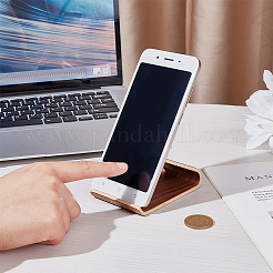 Wood Mobile Phone Holders&nbsp;AJEW-WH0314-63
