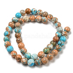 Synthetic Imperial Jasper Beads Strands&nbsp;G-N342-25C-1