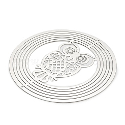 201 Stainless Steel Laser Cut Connector Charms&nbsp;STAS-Z116-01P-04