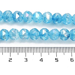 Baking Paint Glass Beads Strands&nbsp;GLAA-H032-05-02