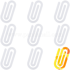 10Pcs Sublimation Blank Thermal Acrylic Paper Clips&nbsp;AJEW-CP0006-83C