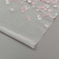 ポリエステル刺繍リボン  洋服アクセサリー用  チェリー  7-7/8インチ（200mm）&nbsp;SRIB-WH20020-060B