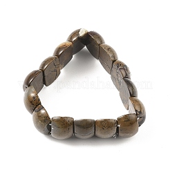 Natural Mexican Agate Beaded Stretch Bracelets&nbsp;BJEW-D036-01