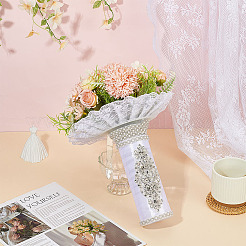 Polyester & Rhinestone Bouquet Holder&nbsp;AJEW-OC00042