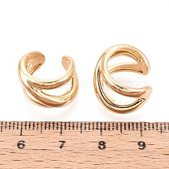 Brass Cuff Earrings&nbsp;EJEW-T047-59G