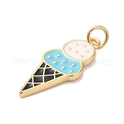 Rack Plating Brass Enamel Pendants&nbsp;KK-S372-03C-02