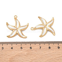 304 Stainless Steel Enamel Pendants&nbsp;STAS-Q119-10B-G
