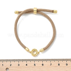 Adjustable Nylon Cord Bracelets&nbsp;X-BJEW-C096-01G-15