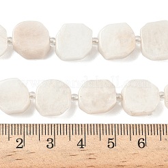 Natural White Moonstone Beads Strands&nbsp;G-I394-D25