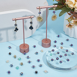 50Pcs Resin Rhinestone Beads Links Connectors&nbsp;RESI-SC0003-23