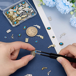 Western Theme Alloy Cabochons&nbsp;MRMJ-SP0001-38B