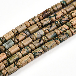 Natural Verdite Stone Beads Strands&nbsp;G-N346-03A-06