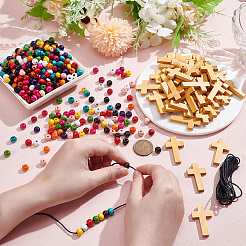 DIY Necklace Making Kits&nbsp;DIY-UN0008-01