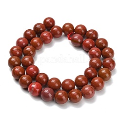 Synthetic Red Jasper Beads Strands&nbsp;G-F826-B02-10mm