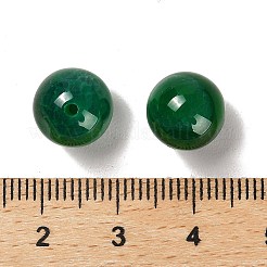 天然緑龍脈瑪瑙ビーズ  ラウンド  10mm  穴：1.6mm&nbsp;G-K349-02B