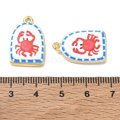 Printed Brass Pendants&nbsp;KK-CBAF9BC-07G-02