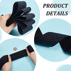 6M Polyester Non-Slip Silicone Gripper Band&nbsp;OCOR-BC0006-18A-01