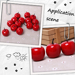 20Pcs Mini Foam Imitation Apples&nbsp;DJEW-SP0001-32