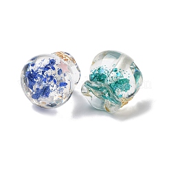Transparent Resin Enamel Beads&nbsp;RESI-G119-10