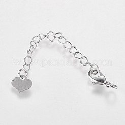 Long-Lasting Plated Brass Chain Extender&nbsp;LS-KK-K210-05P