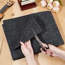 フェルト生地  DIYクラフト用品  グレー  1000x1000x1.5mm&nbsp;DIY-WH0061-036D