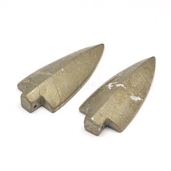 Arrowhead Natural Pyrite Pendants&nbsp;G-I125-44
