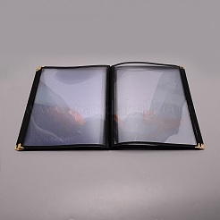 A4 Plastic Menu Book Protector&nbsp;AJEW-WH0300-01C
