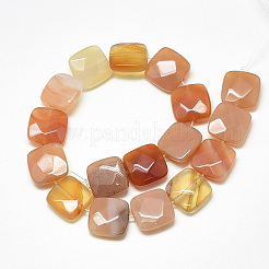 Natural Red Agate Beads Strands&nbsp;G-S357-D02-09