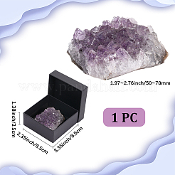 Natural Amethyst Cluster Ornaments&nbsp;DJEW-PA0001-07