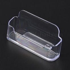 透明アクリル名刺ホルダー  透明  97x50.5x35.5mm  内径：93x19mm&nbsp;OFST-WH0002-39