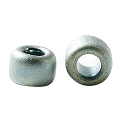 TOHOラウンドシードビーズ  日本製シードビーズ  マット  （512f）高メタリックフロストブルーヘイズ  15/0  1.5mm  穴：0.7mm  約3000個/10g&nbsp;X-SEED-TR15-0512F