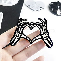 DIY Skull Theme Pendant Silicone Molds&nbsp;SIMO-H010-07C