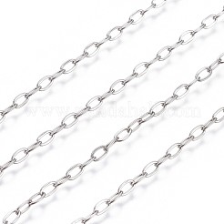 Tarnish Resistant 304 Stainless Steel Cable Chains&nbsp;CHS-L024-017P