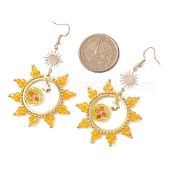 304 Stainless Steel Dangle Earrings&nbsp;EJEW-MZ00210