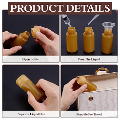 20Pcs Plastic Flip Travel Squeeze Bottles&nbsp;MRMJ-BC0003-57A