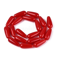 Opaque Glass Beads Strands&nbsp;GLAA-Q113-03A-C02