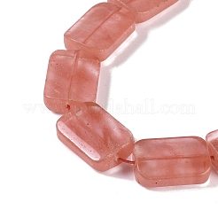 Cherry Quartz Glass Beads Strands&nbsp;G-M420-M05-02