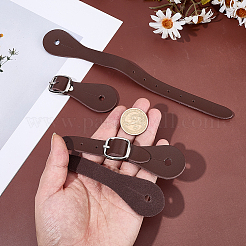 2Pcs Genuine Leather Spur Straps&nbsp;DIY-CL0002-56D